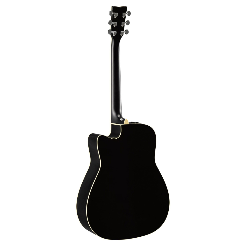 Гітара електроакустична Yamaha FGX820C Black - зображення 4