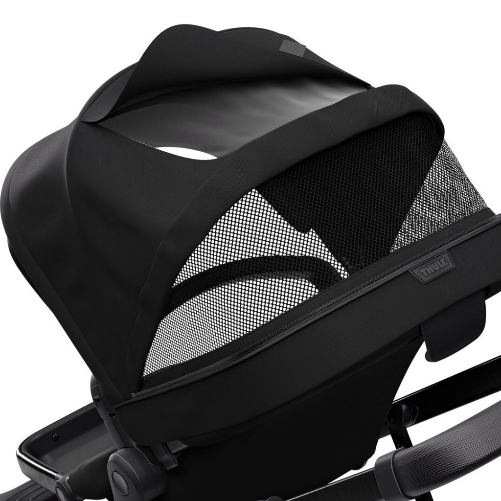 Коляска Thule 2 в 1 Sleek з люлькою Black on Black (TH 11000019) - зображення 5