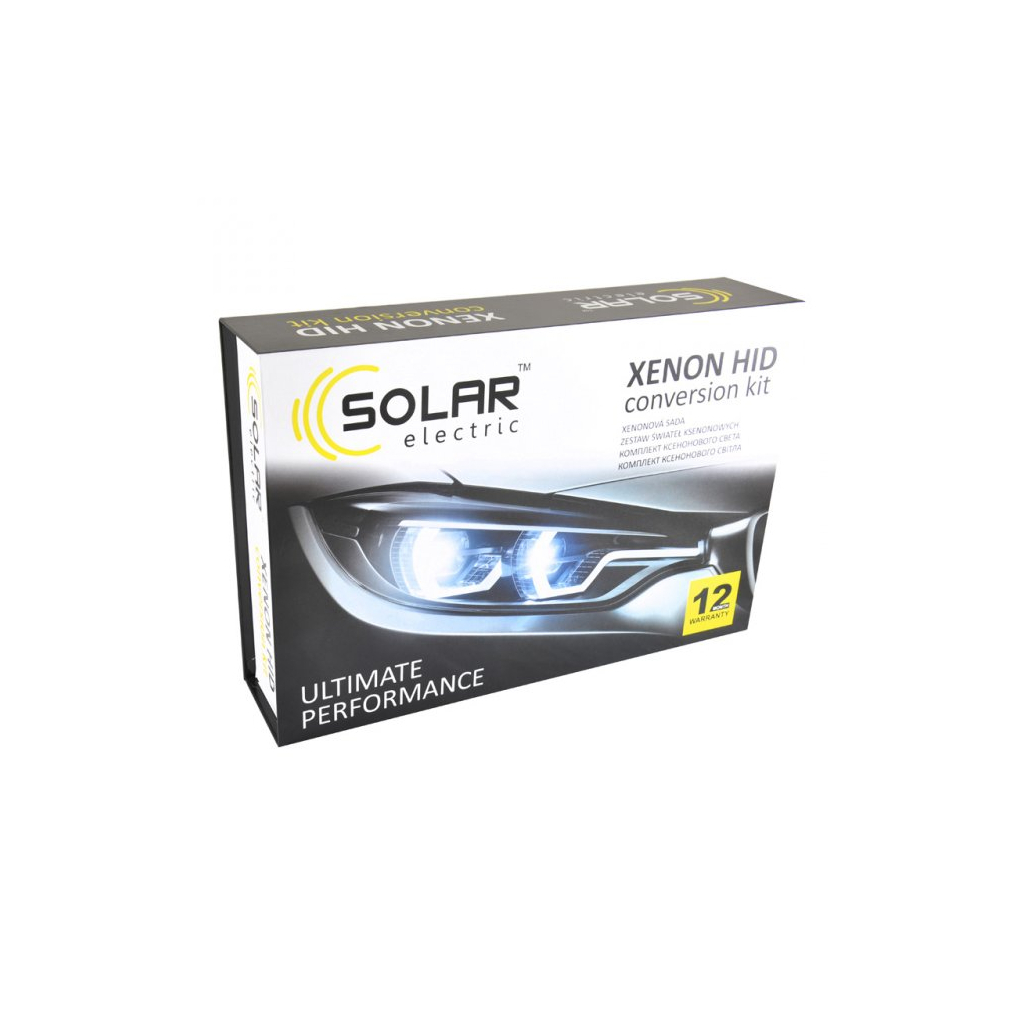 Автолампа SOLAR H7 4300K, 85V, 35W PX26d + Ballast (4743) - зображення 2