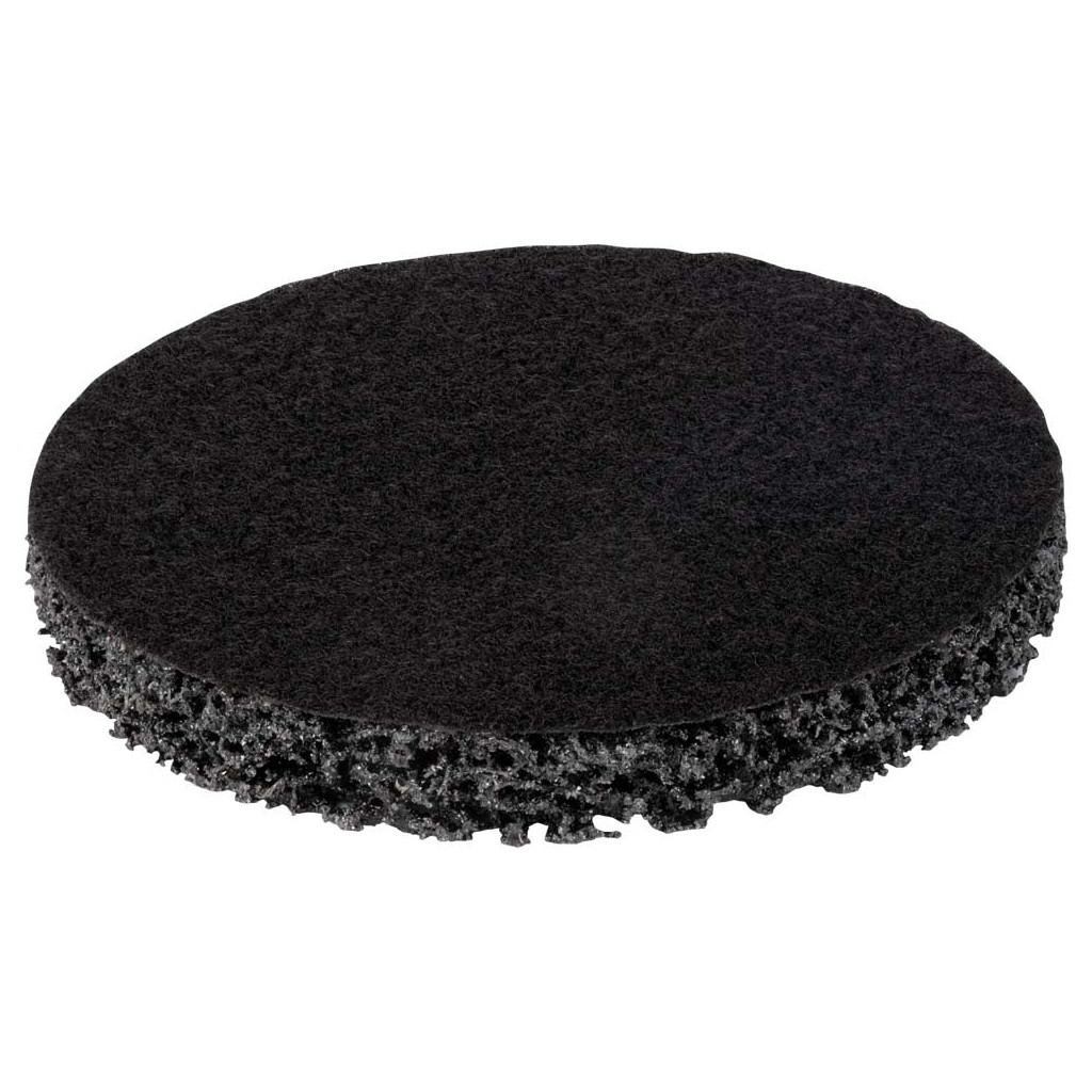 Круг зачистний Sigma з нетканого абразиву (корал) 125мм на липучці чорний м'який (9176261) - изображение 4