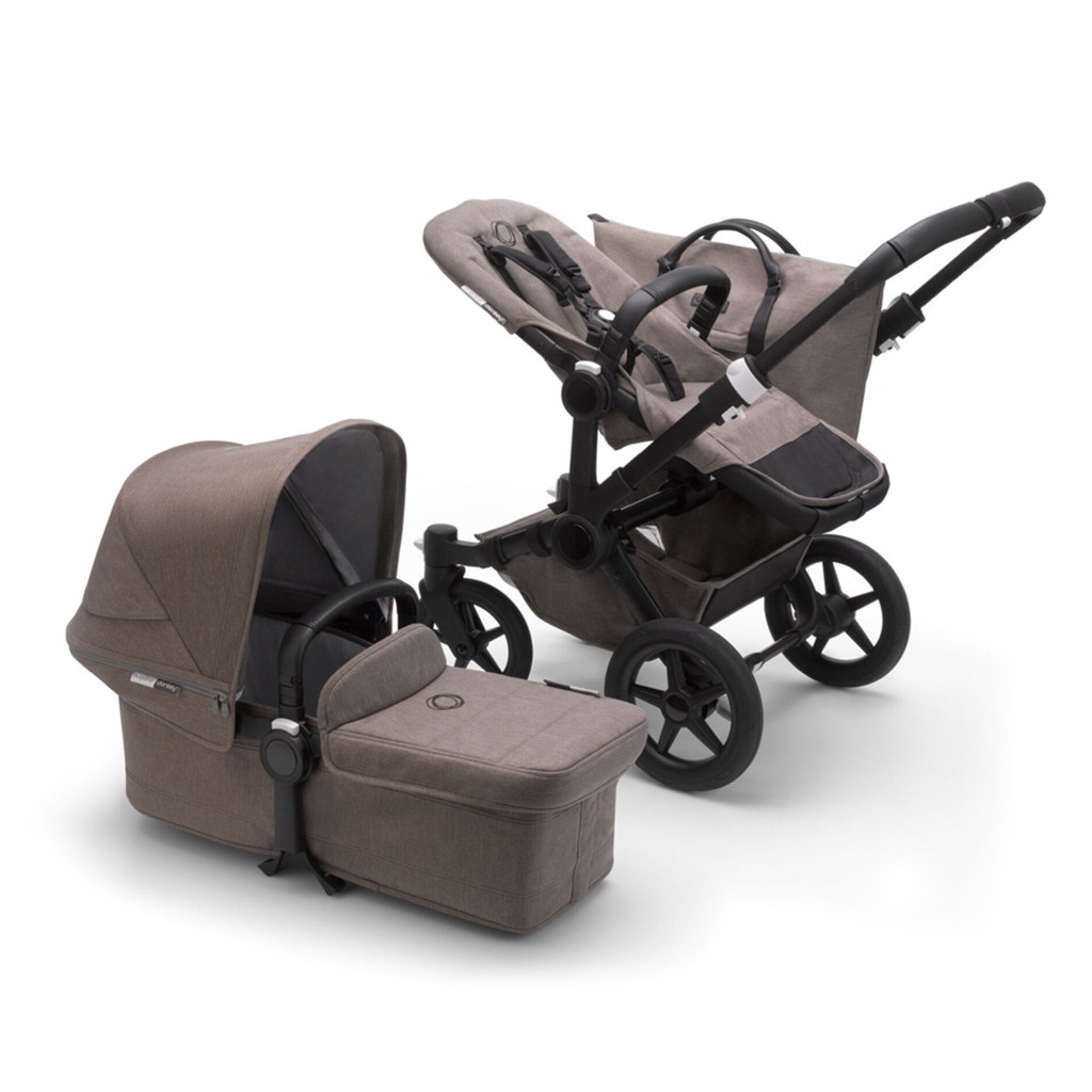 Коляска Bugaboo 2 в 1 Donkey 3 Mineral Mono Black/Taupe (180154AM01) - зображення 1