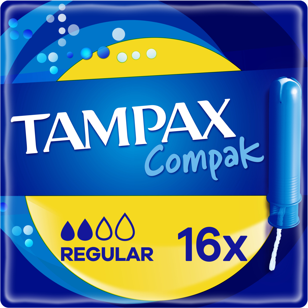 Тампони Tampax Compak Regular з аплікатором 16 шт. (4015400219538) - изображение 1