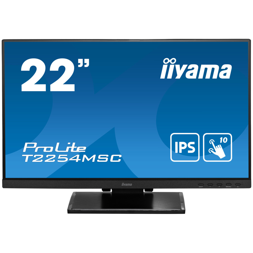 Монітор iiyama T2254MSC-B1AG - зображення 1