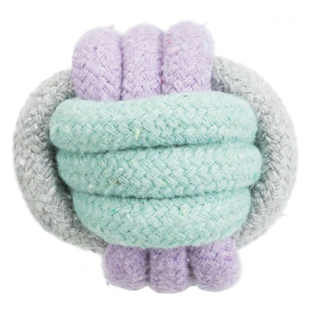 Іграшка для собак Trixie Junior Для цуценят М'яч жгутовий Текстиль 6 см (4011905328102) - зображення 1