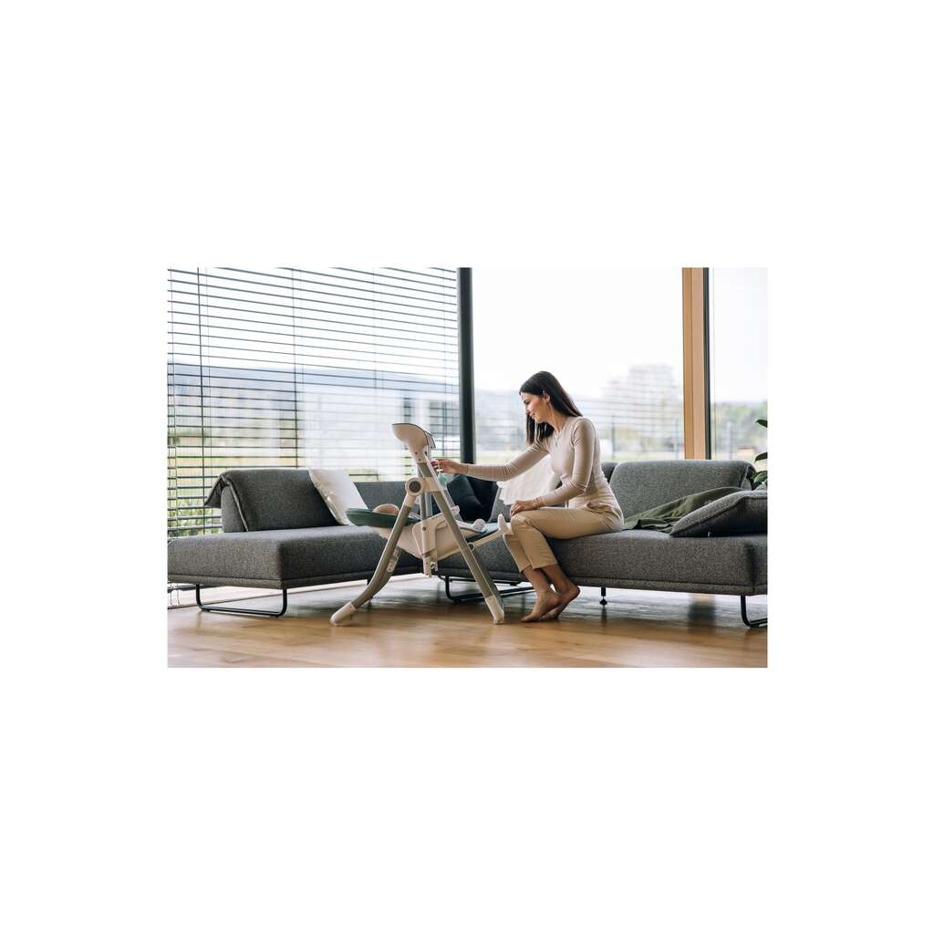 Стілець для годування FreeON 3 in 1 Oli Deluxe, бежевий (82443) - зображення 4