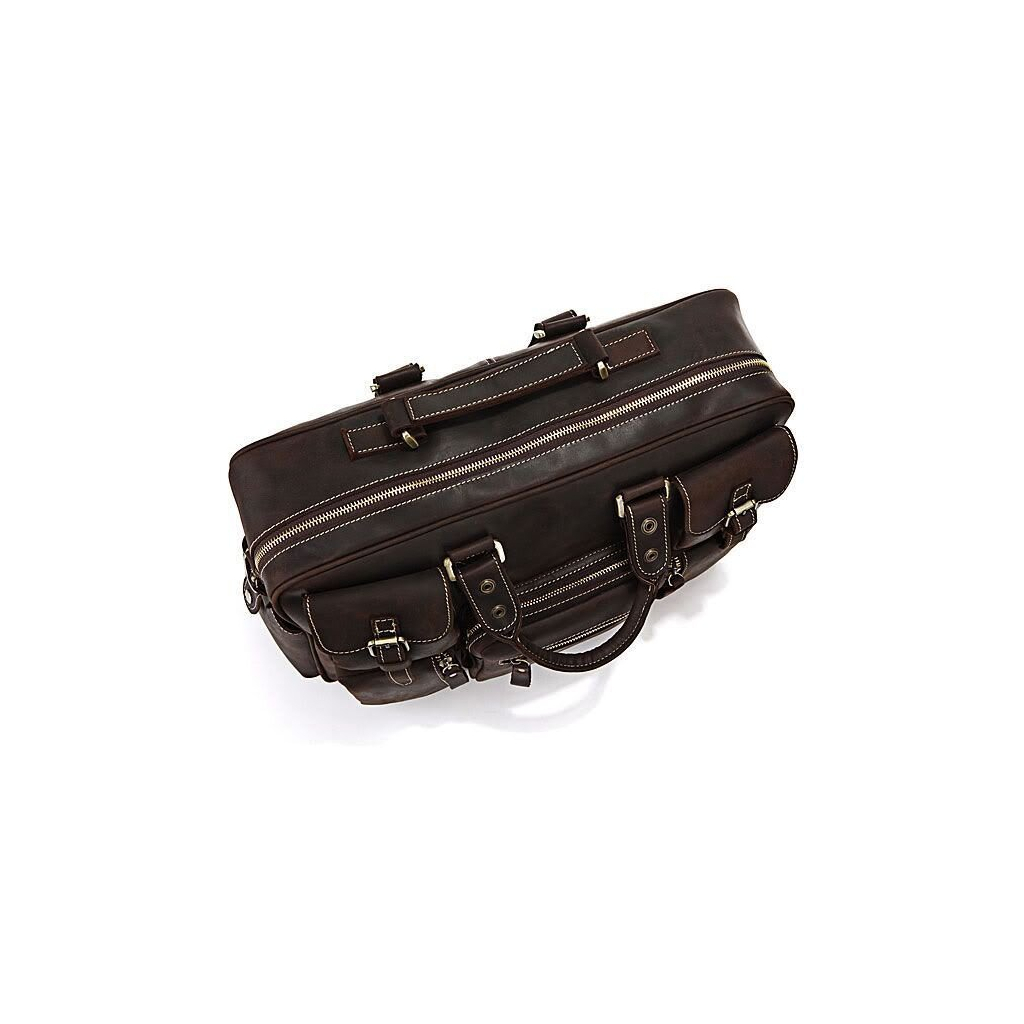 Сумка Vintage Коричнева (14052) - зображення 6