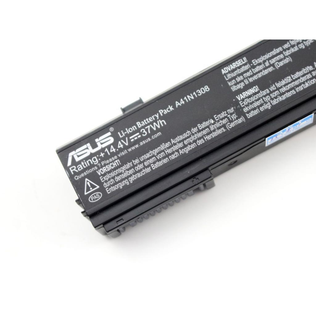 Акумулятор до ноутбука ASUS Asus A41N1308 2500mAh (37Wh) 4cell 14.4V Li-ion (A47021) - изображение 3