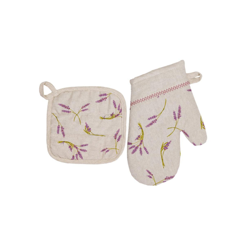 Кухонна прихватка Прованс Рукавичка Лаванда 30х18 (036226) - зображення 3
