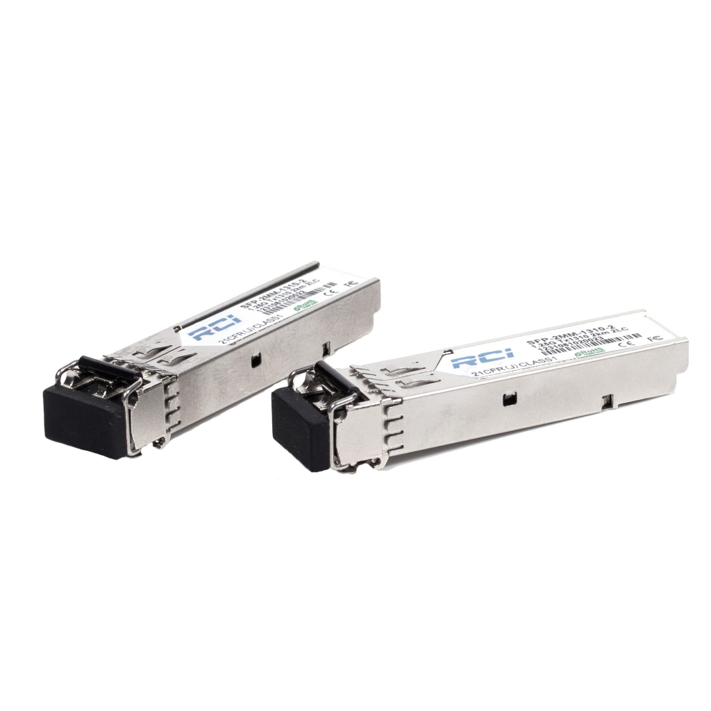 Модуль SFP 100Mb, 2km, 2LC, Tx 1310nm RCI (SFP-2MM-1310-2-100Mb) - зображення 1
