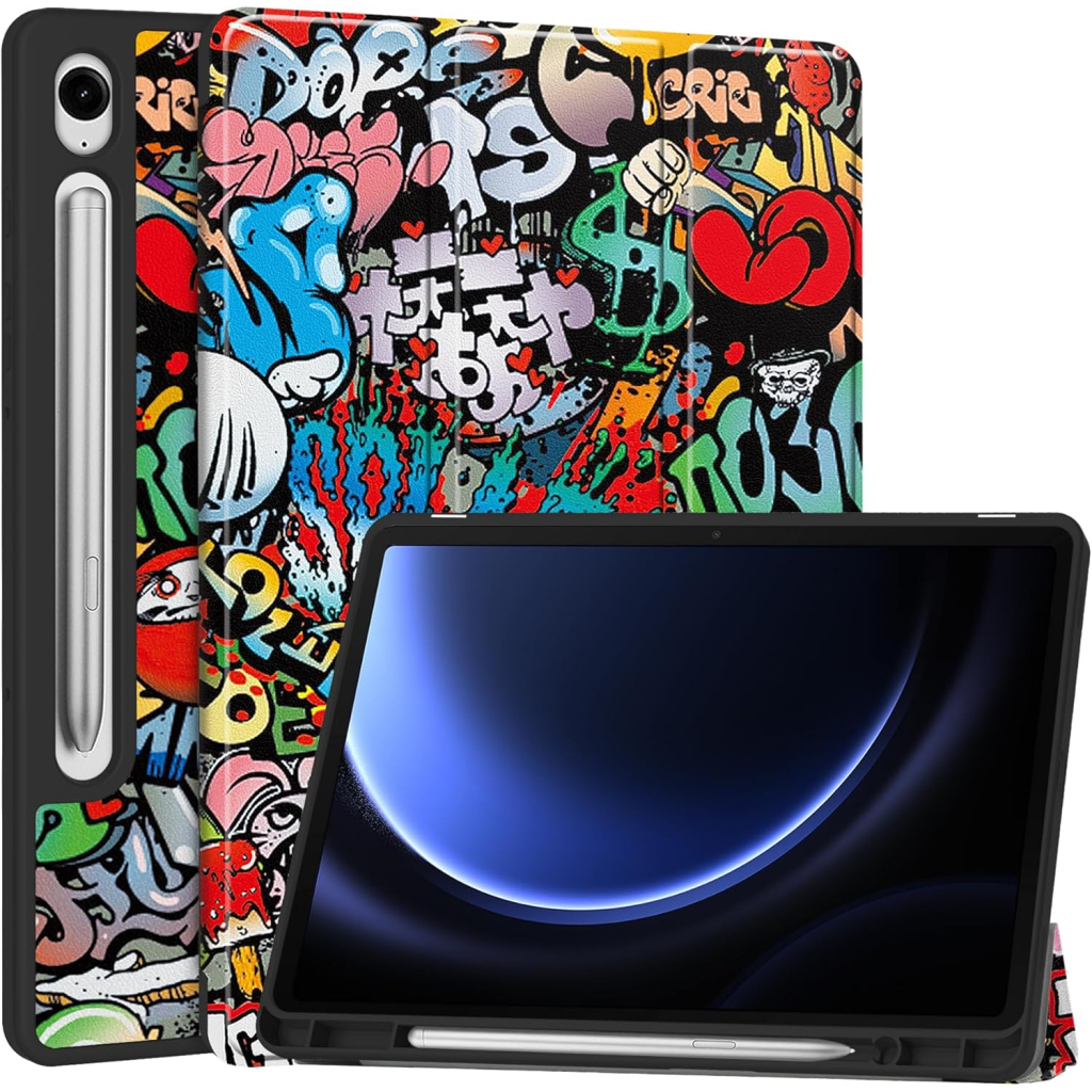 Чохол до планшета BeCover Flexible TPU Mate Samsung Galaxy Tab S10 FE (SM-X520/SM-X526) 10.9" Graffiti (713270) - зображення 10