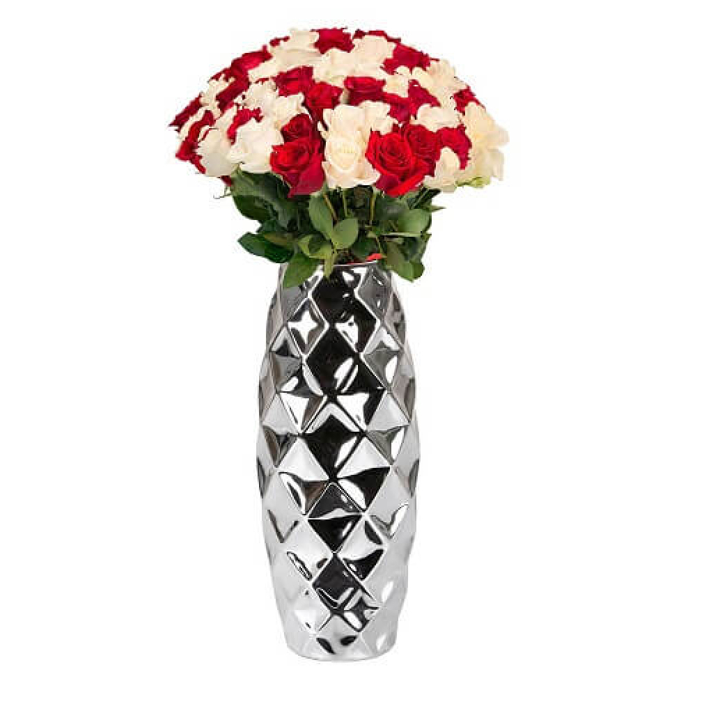 Ваза Scheurich Mirror Silver 47 см (62225) - зображення 2