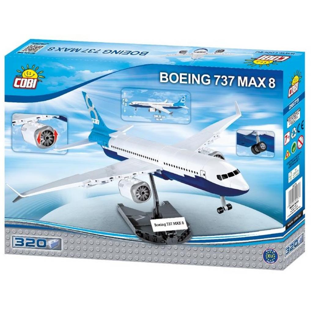 Конструктор Cobi Літак Boeing 737 Max 8 320 деталей (5902251261757) - зображення 5