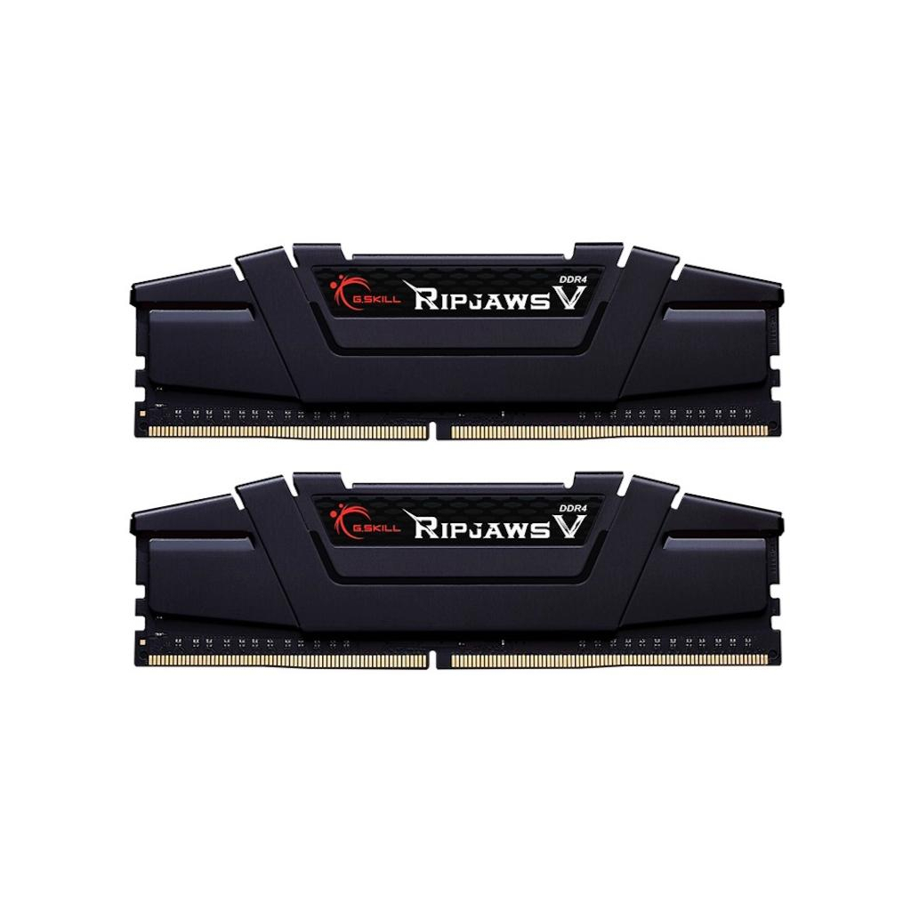 Модуль пам'яті для комп'ютера DDR4 16GB (2x8GB) 3600 MHz Ripjaws V G.Skill (F4-3600C18D-16GVK) - зображення 1