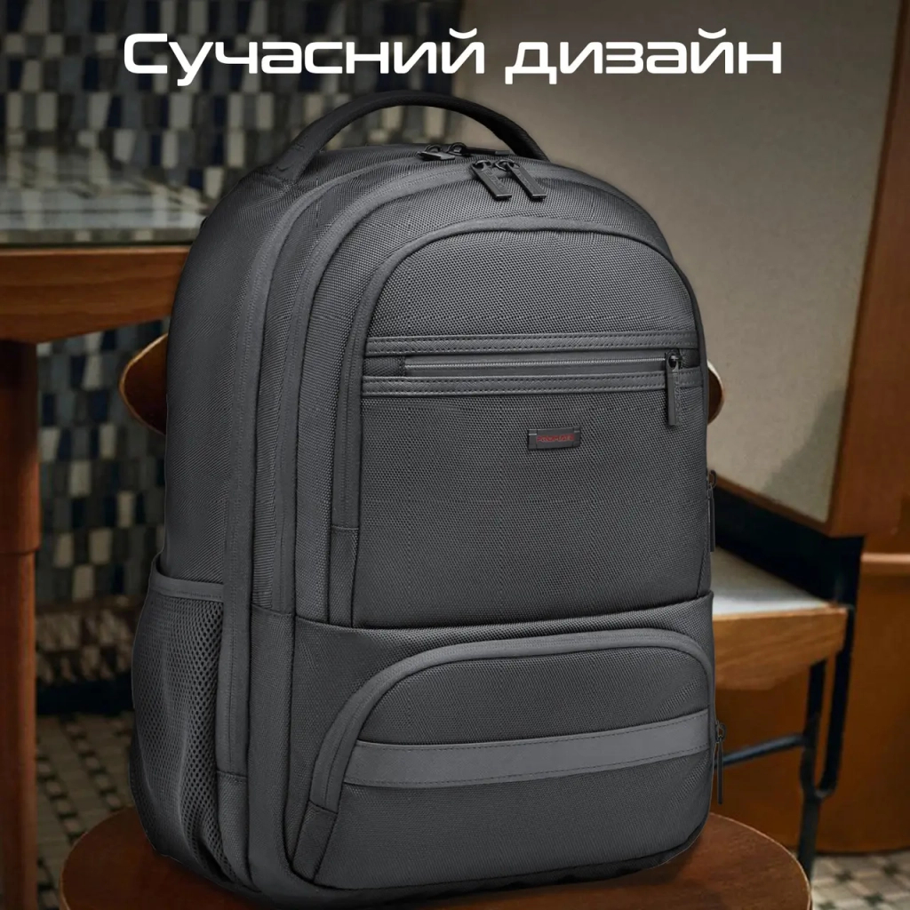 Рюкзак для ноутбука Promate 15.6" ElitePack-Go Black (elitepack-go) - зображення 5