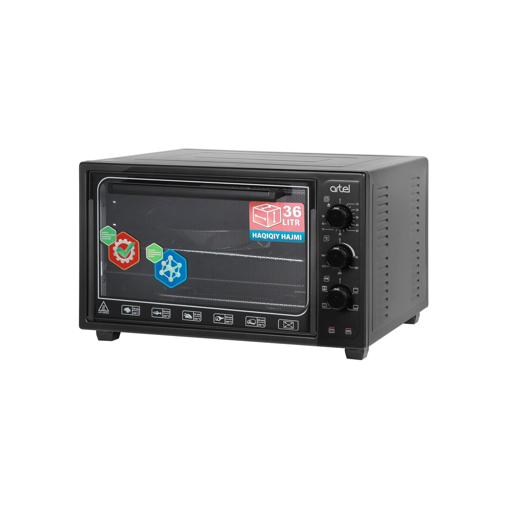 Електропіч Artel MD 3618 L BLACK - зображення 1