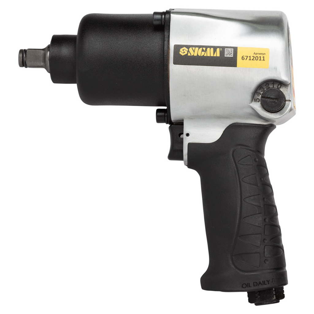 Гайковерт Sigma 1/2" посилений 640Нм (6712011) - зображення 2