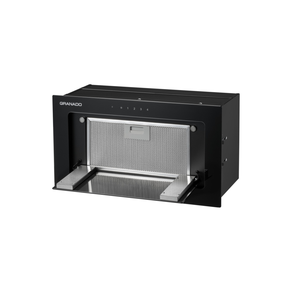Витяжка кухонна GRANADO Palamos 1614-1200 black glass (GCH476411) - зображення 6
