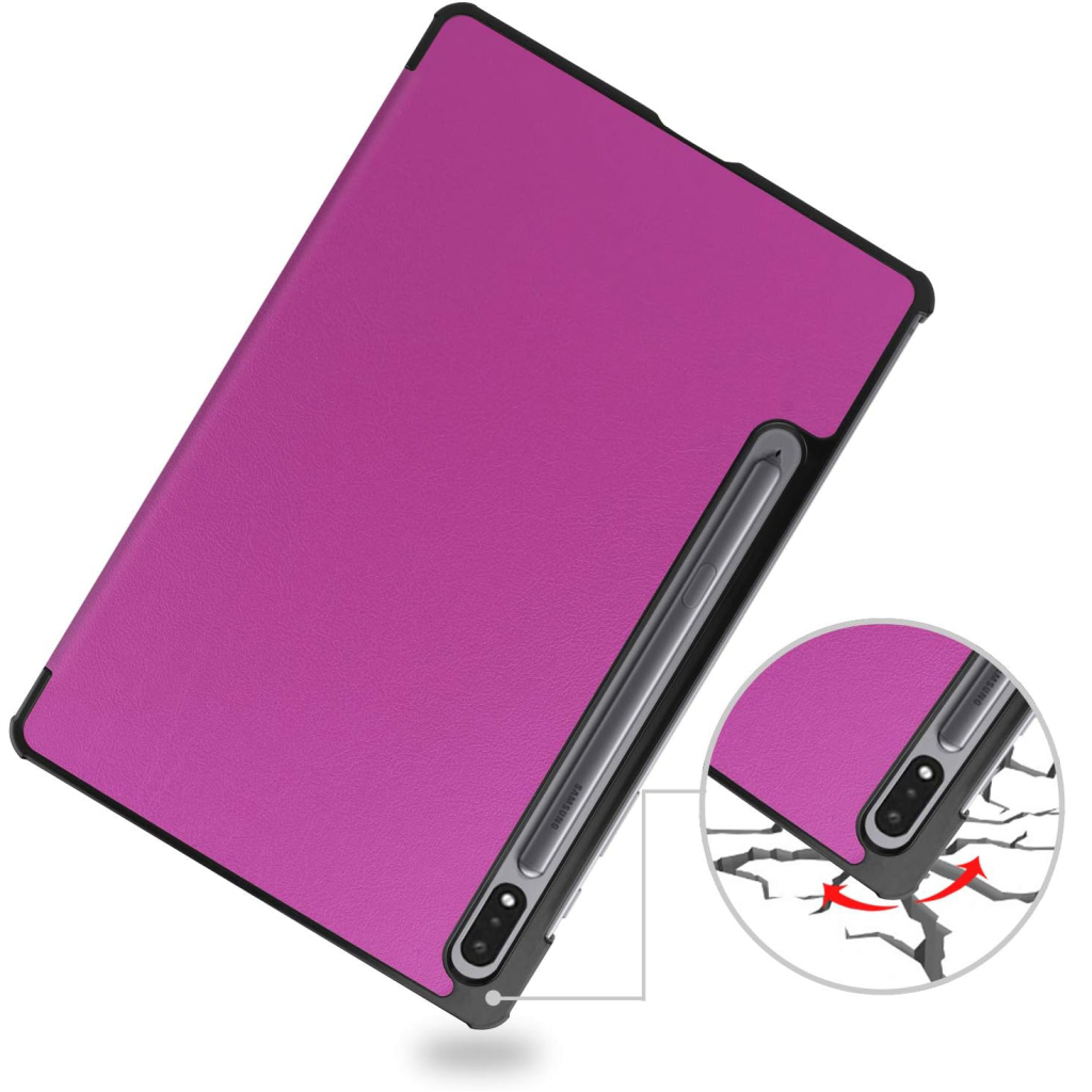 Чохол до планшета BeCover Smart Case Samsung Galaxy Tab S10 FE (SM-X520/SM-X526) 10.9" Purple (713279) - зображення 4