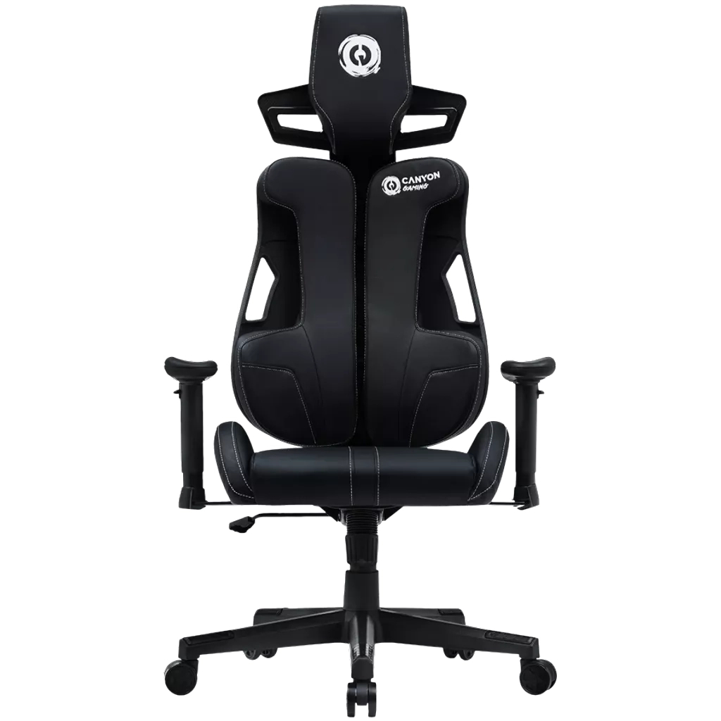 Крісло ігрове Canyon Morphos ABCH01 Black (CNS-ABCH01BW) - зображення 1