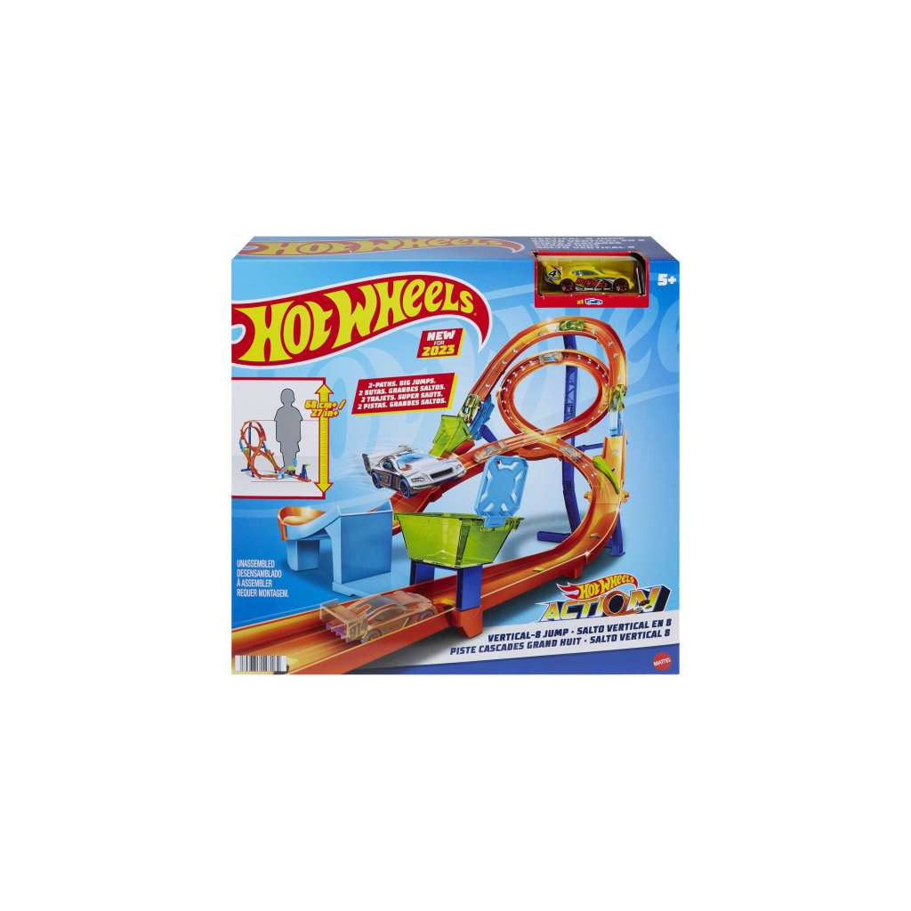 Автотрек Hot Wheels Вертикальна вісімка (HMB15) - зображення 5