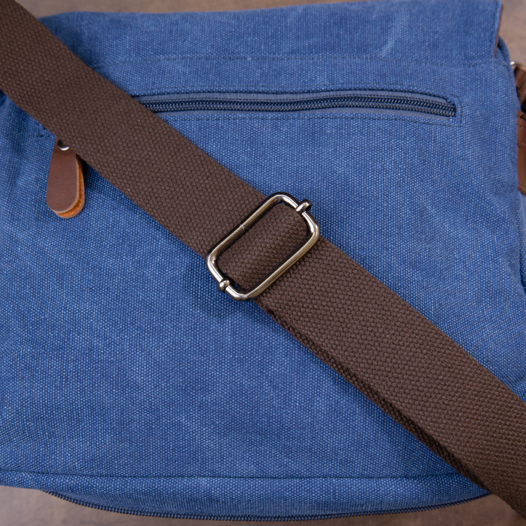 Сумка Vintage Текстильна Синя (20606) - зображення 11