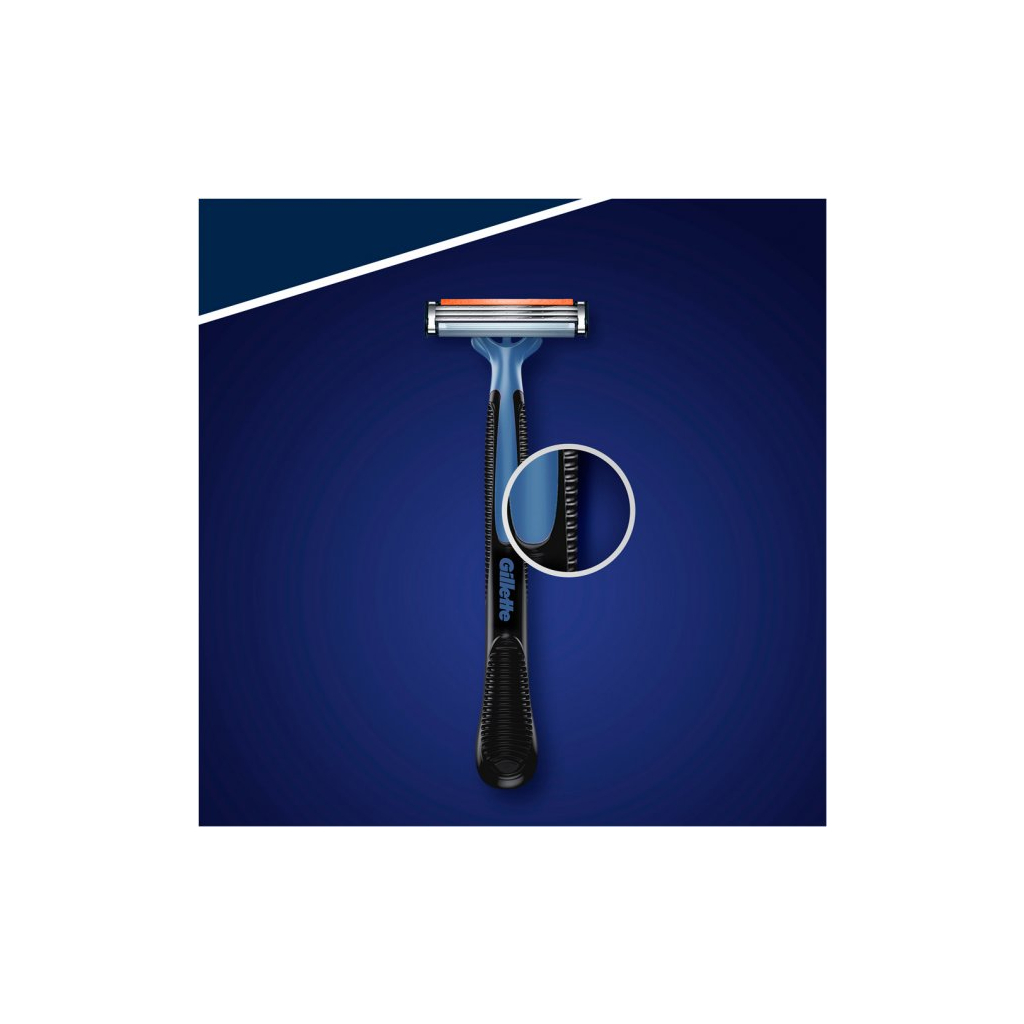 Бритва Gillette Blue 3 Smooth одноразова 16 шт. (7702018552719) - зображення 6