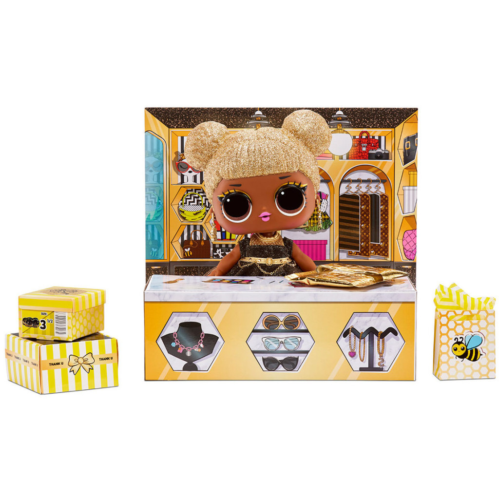 Лялька L.O.L. Surprise! серії Big B.B.Doll - Королева Бджілка (578192) - зображення 3