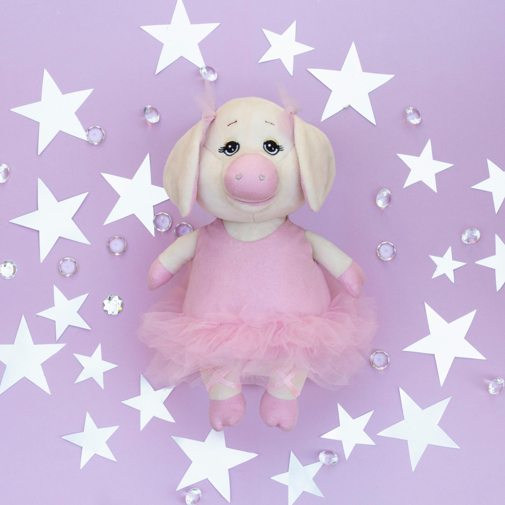 М'яка іграшка Orange Свинка Іринка, 32 см (8027/25) - зображення 5