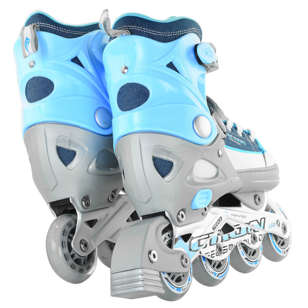 Роликові ковзани Action Kire Блакитні 37-40 (PW-126B-13-2BLUE/37-40) - зображення 12