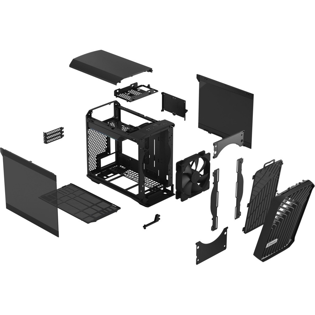 Корпус Fractal Design Torrent Nano Black TG Dark tin (FD-C-TOR1N-01) - зображення 12