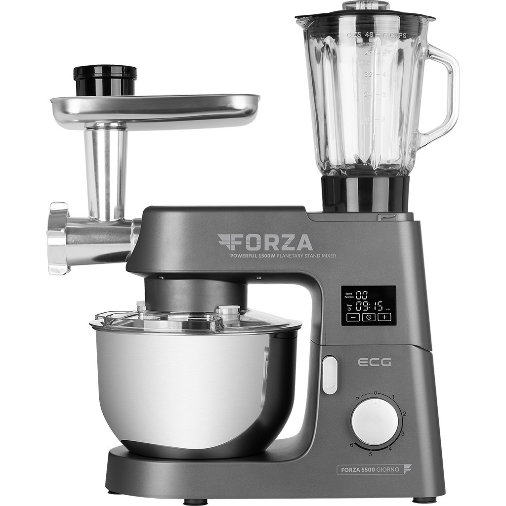 Кухонний комбайн ECG FORZA 5500 Giorno Scuro - зображення 8