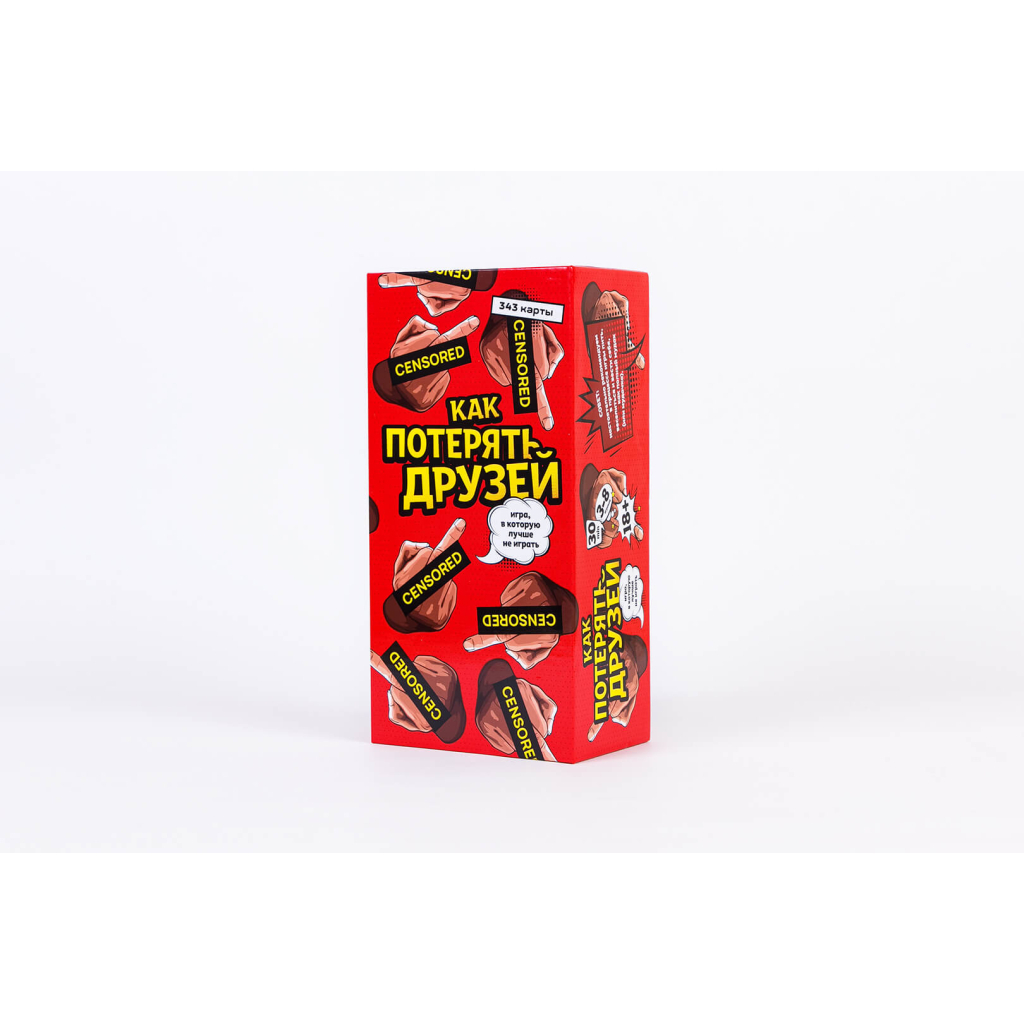 Настільна гра 18+ Fun Games Shop Як втратити друзів (FGS35) - зображення 1