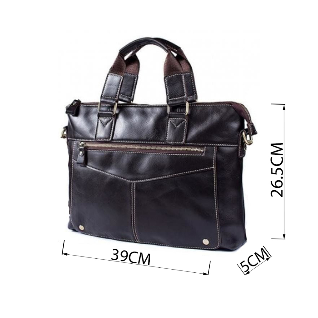 Сумка Vintage Коричнева (14665) - зображення 4