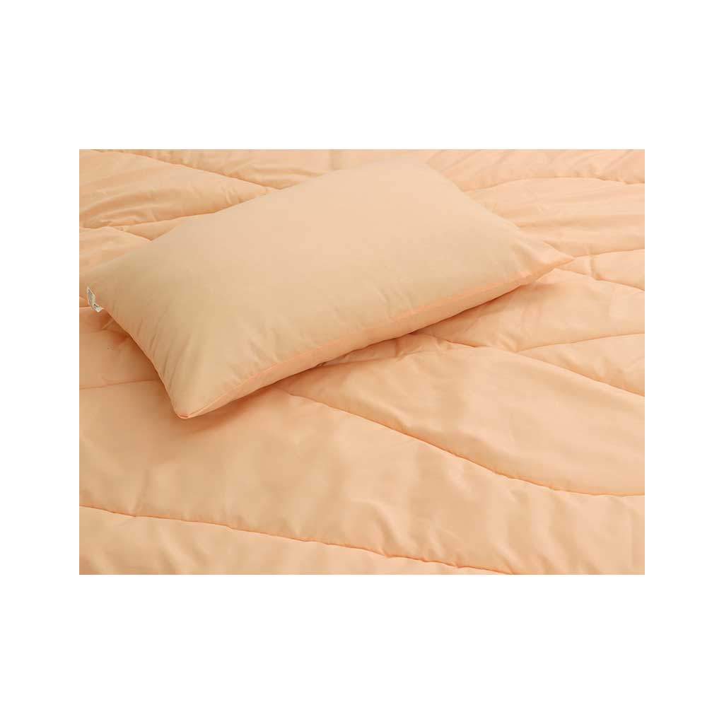 Подушка Руно силіконова персикова 50х70 см (310.52СЛУ_Персиковий) - зображення 3