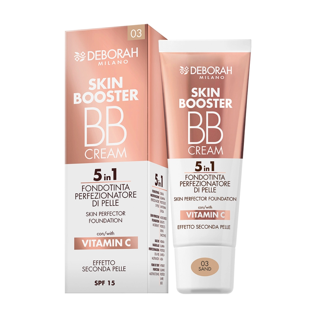BB-крем Deborah Skin Booster 5in1 03 - Sand 30 мл (8009518425987) - зображення 1