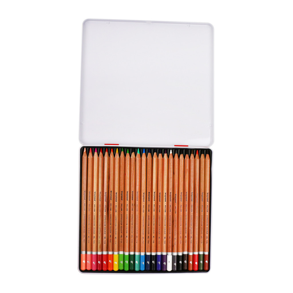 Олівці кольорові Bruynzeel EXPRESSION 24 кольорів (8712079424930) - зображення 2