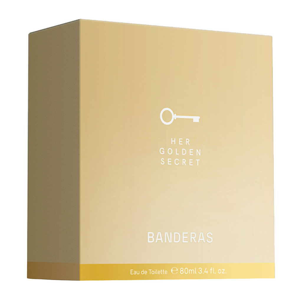 Туалетна вода Banderas Her Golden Secret 80 мл (8411061081006) - зображення 3