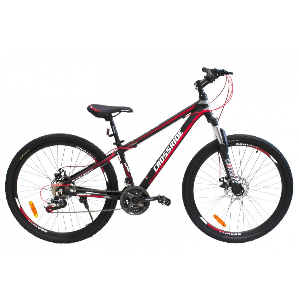 Велосипед Crossride Hilland 27.5" рама-17" Al Black/Red (0247) - изображение 1