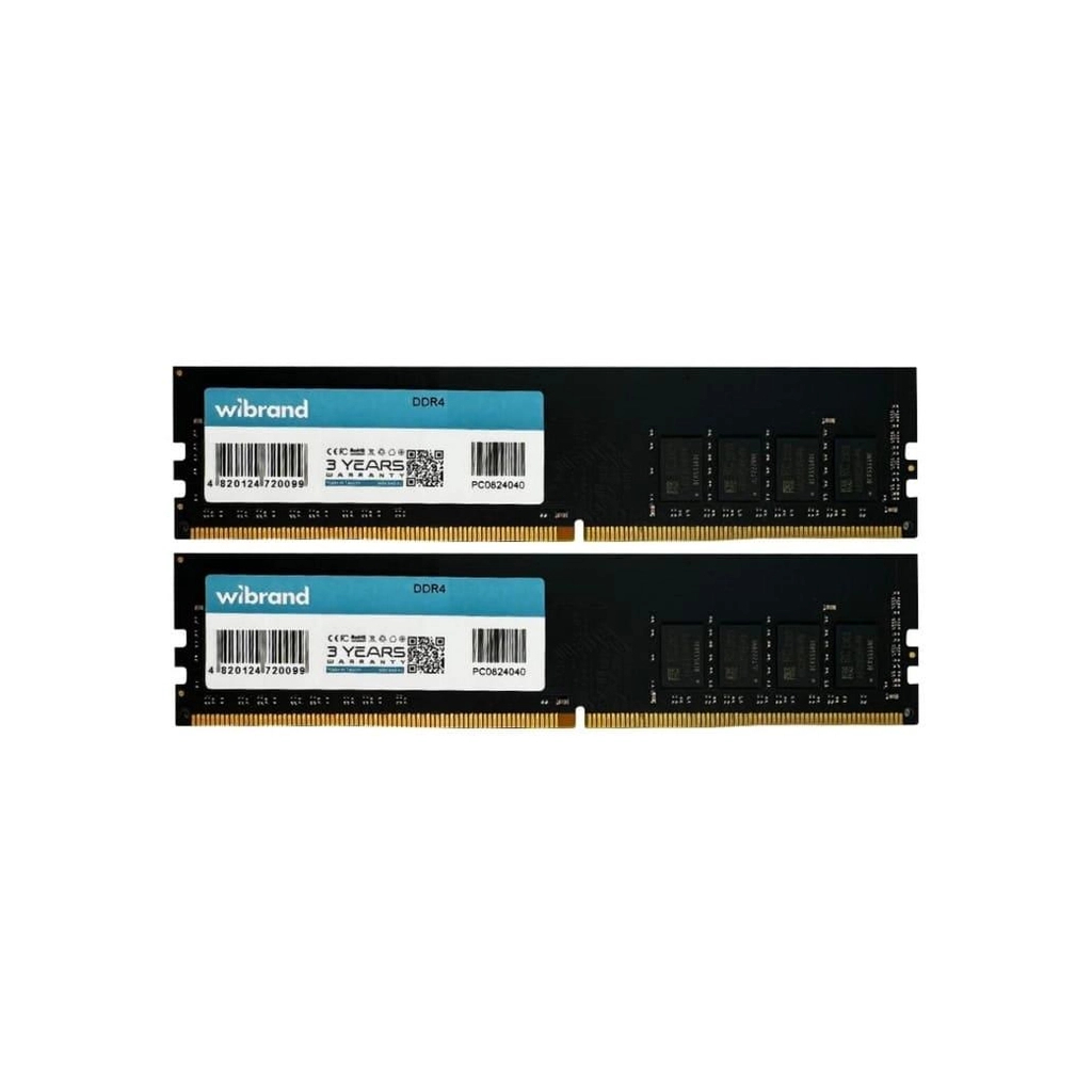 Модуль пам'яті для комп'ютера DDR4 16GB (2x8GB) 3600 MHz Wibrand (WI3600DDR4D/2x8GB) - зображення 1