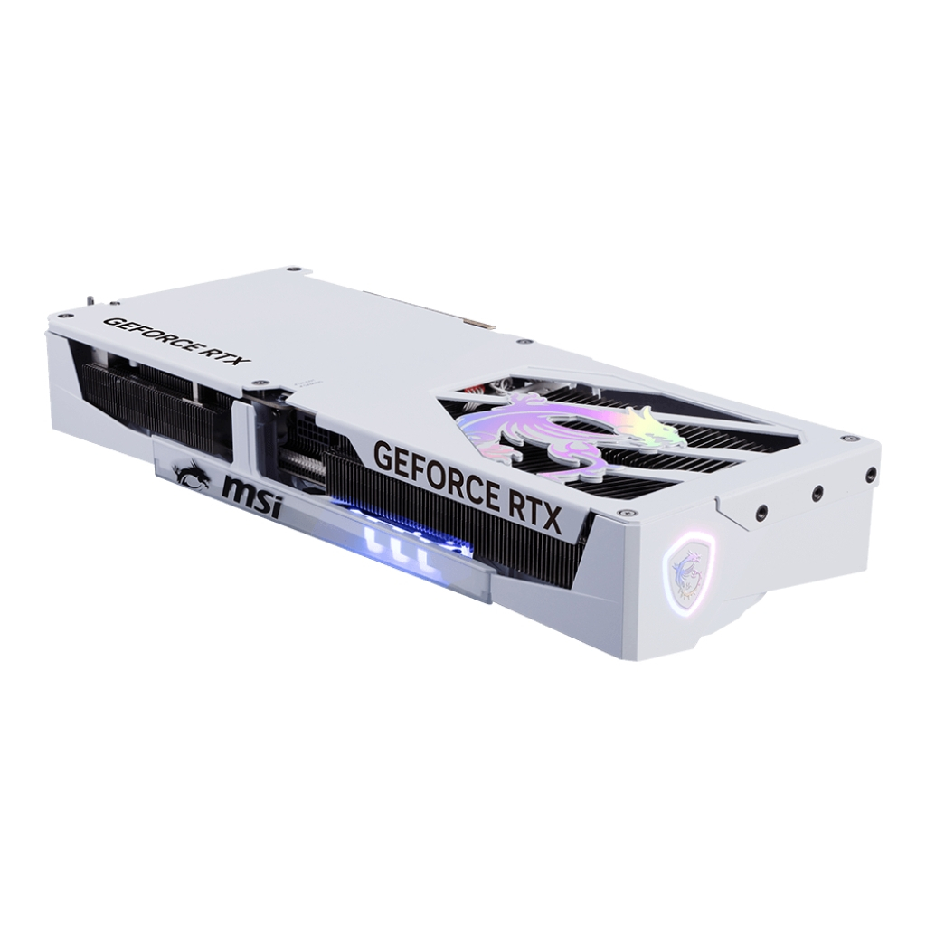 Відеокарта MSI GeForce RTX5070 Ti 16GB GAMING TRIO OC WHITE (RTX 5070 Ti 16G GAMING TRIO OC WHITE) - зображення 2