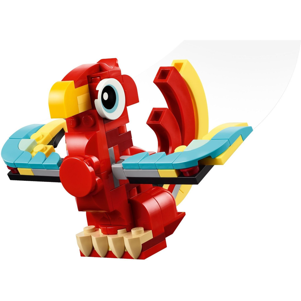 Конструктор LEGO Creator Червоний Дракон 149 деталей (31145) - зображення 5