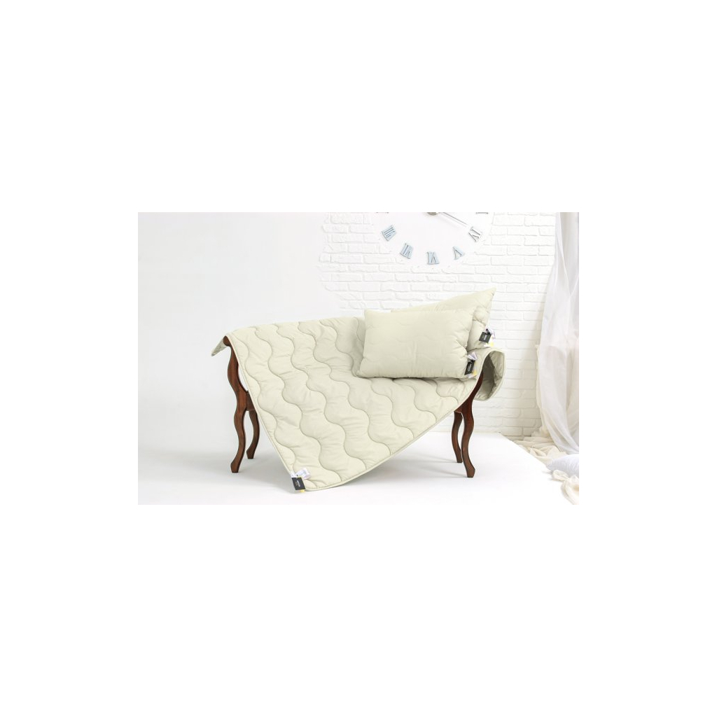 Ковдра MirSon Набір BamBoo №1686 Eco Light Creamy 200х220 + подушки (2200002655842) - зображення 2