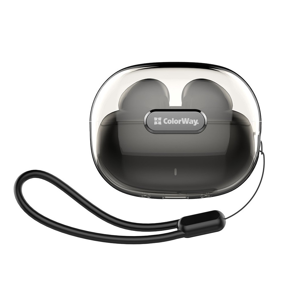 Навушники ColorWay Slim TWS-2 Earbuds Black (CW-TWS2BK) - зображення 5