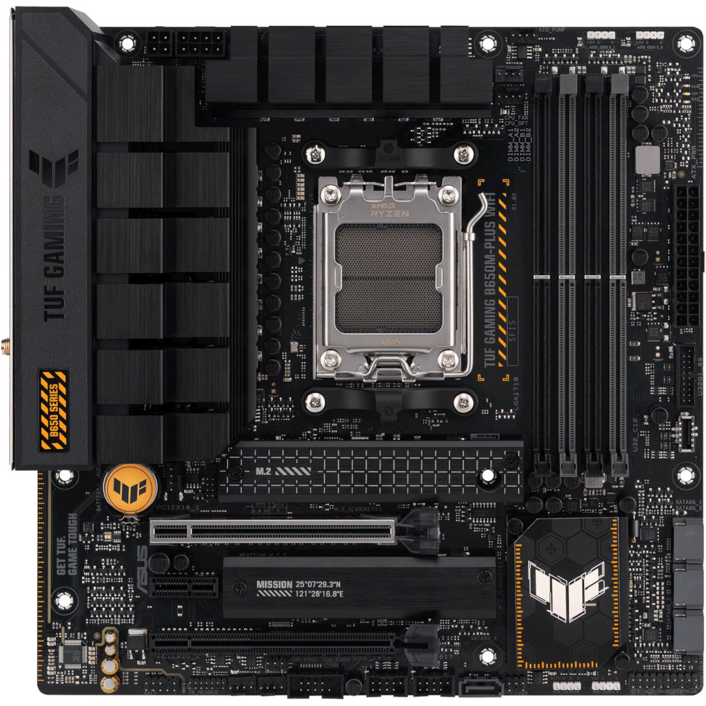 Материнська плата ASUS TUF GAMING B650M-PLUS WIFI - зображення 1