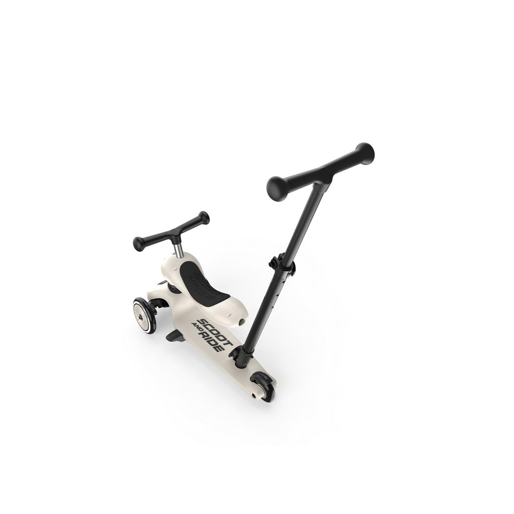 Самокат Scoot&Ride Highwaykick-1 Push and Go світло-сірий (SR-240527-ASH) - зображення 2