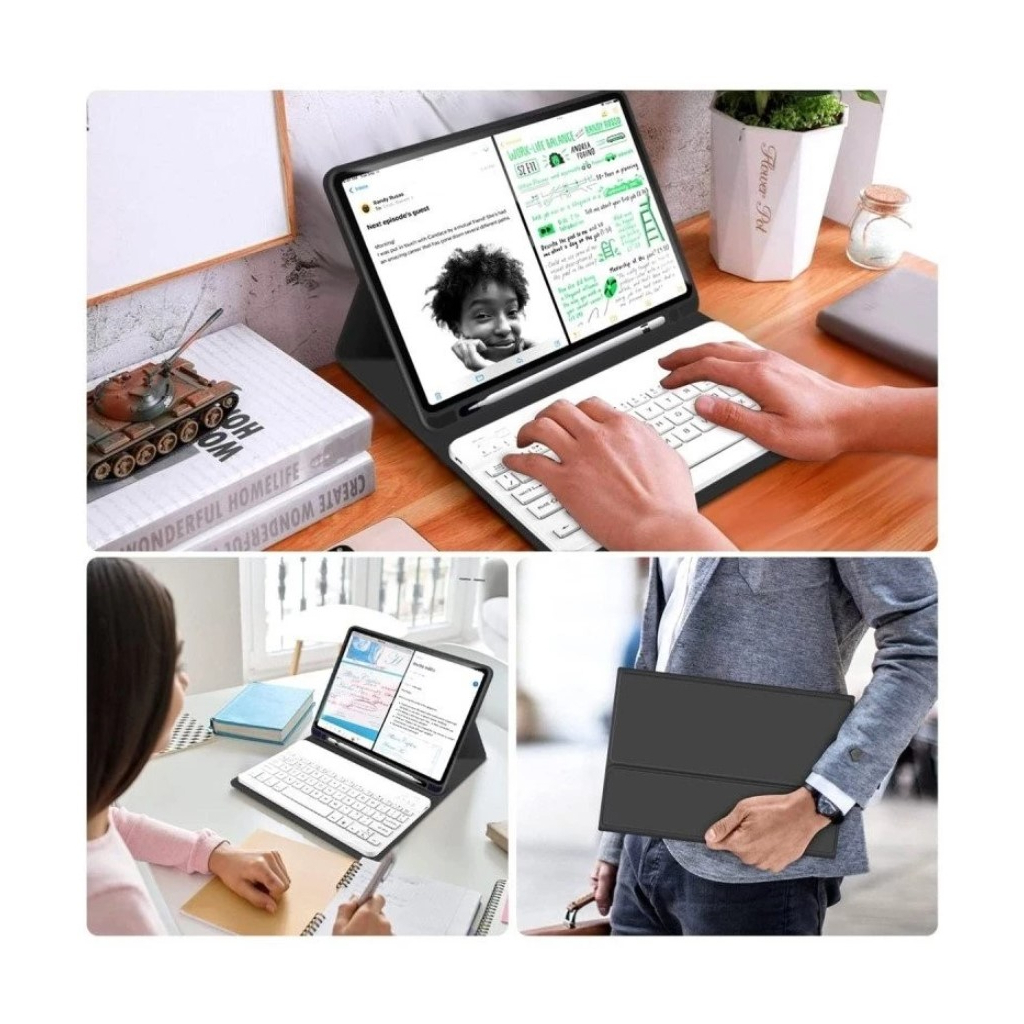 Чохол до планшета BeCover with keyboard Apple iPad Pro 11" M4 2024 Black (712998) - изображение 9