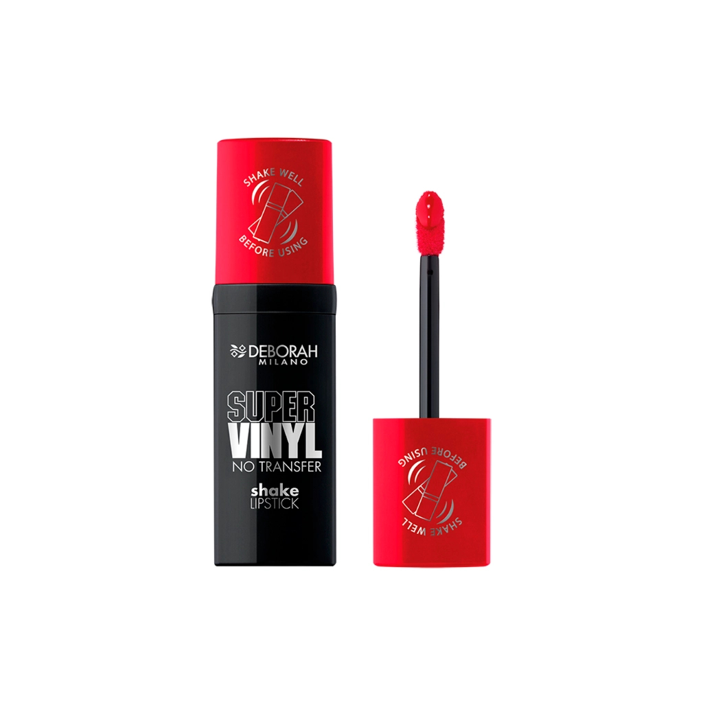 Помада для губ Deborah Super Vinyl Shake 04 - Signature Red (8009518442243) - зображення 1