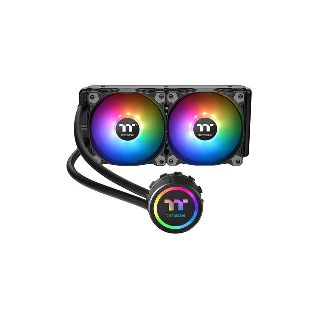 Система рідинного охолодження ThermalTake Water 3.0 240 ARGB Sync (CL-W233-PL12SW-A) - зображення 1