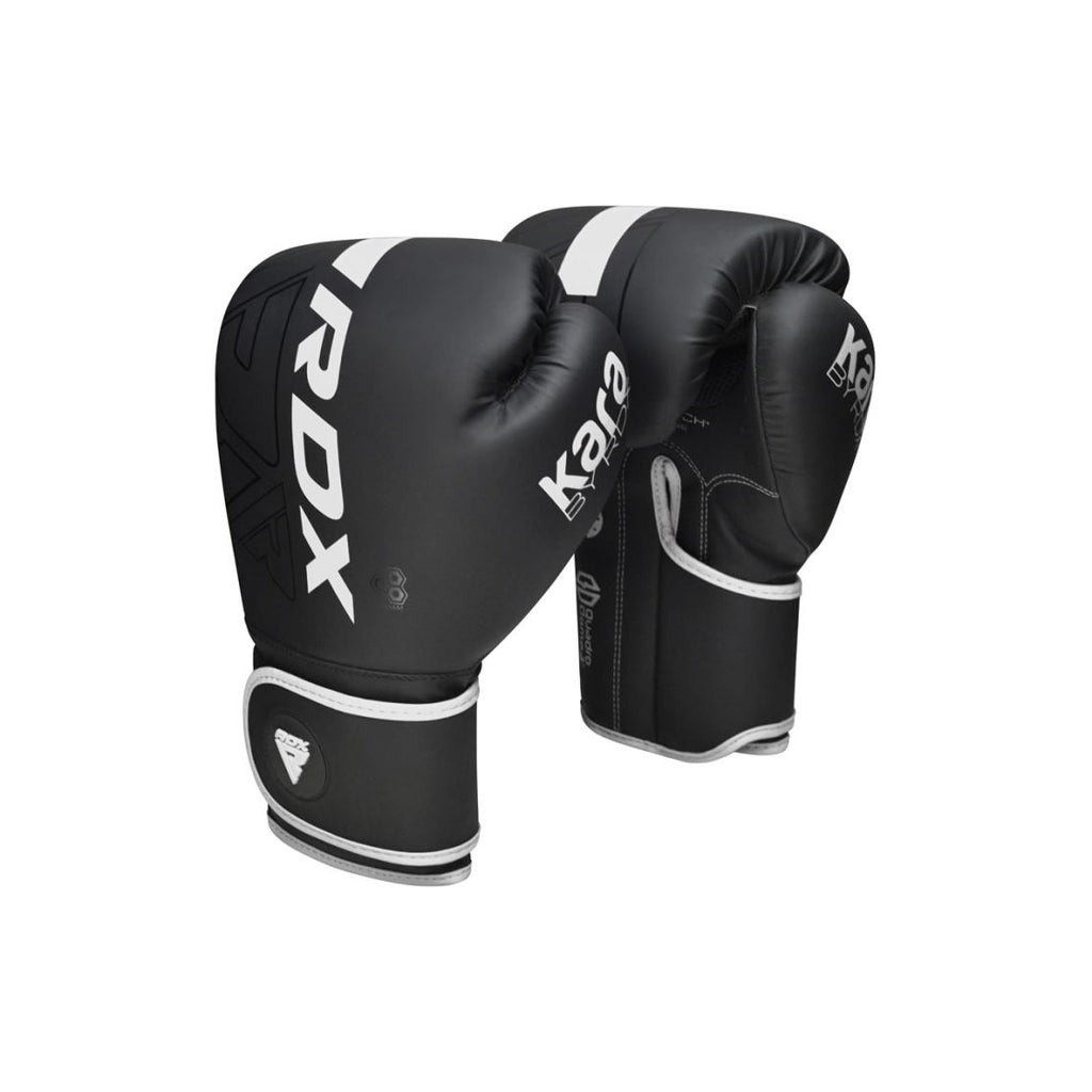 Боксерські рукавички RDX F6 Kara Matte White 8 унцій (BGR-F6MW-8OZ) - зображення 9