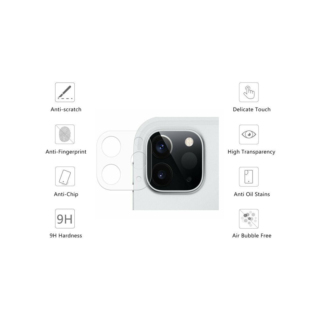 Скло захисне Drobak camera iPad Pro 2021 12,9" (464603) - зображення 2